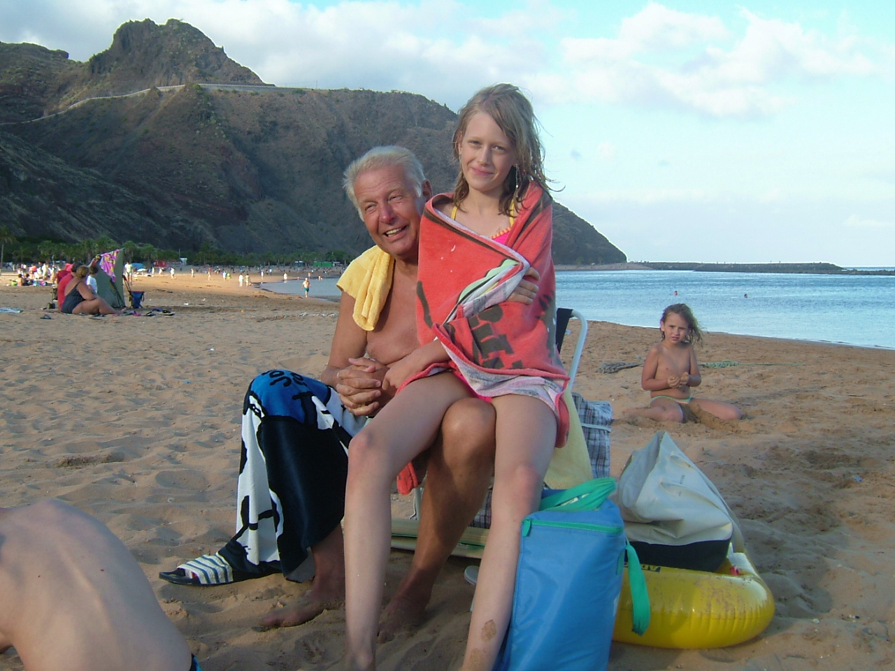 Dirk Heye & Nele Wessendorf, in Teneriffa, 2005-07-09