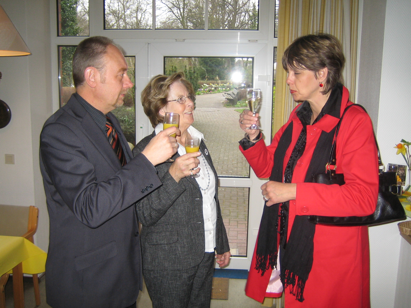 Bernd Wessendorf & Ille Heye & Brit Heye-Wessendorf, Kiel, 2007-04-08