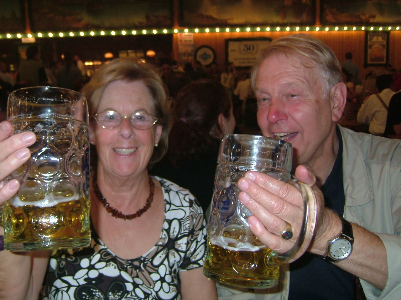 Dirk Heye & Ille Heye, Muenchen, 2006-10-03